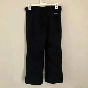 Karbon Kids Size 8 Ski Pants, Expandable Leg for Boots and Waist with Velcro